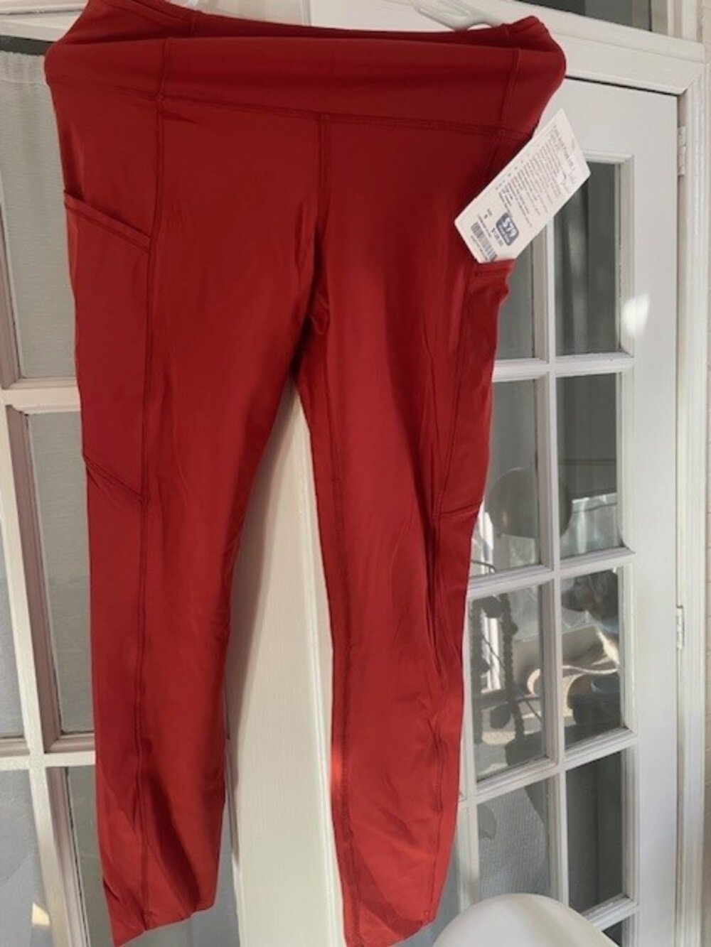 Lululemon Fast and Free Tight II 25" *Non-Reflective Nulux Cayenne 8 - Picture 3 of 5